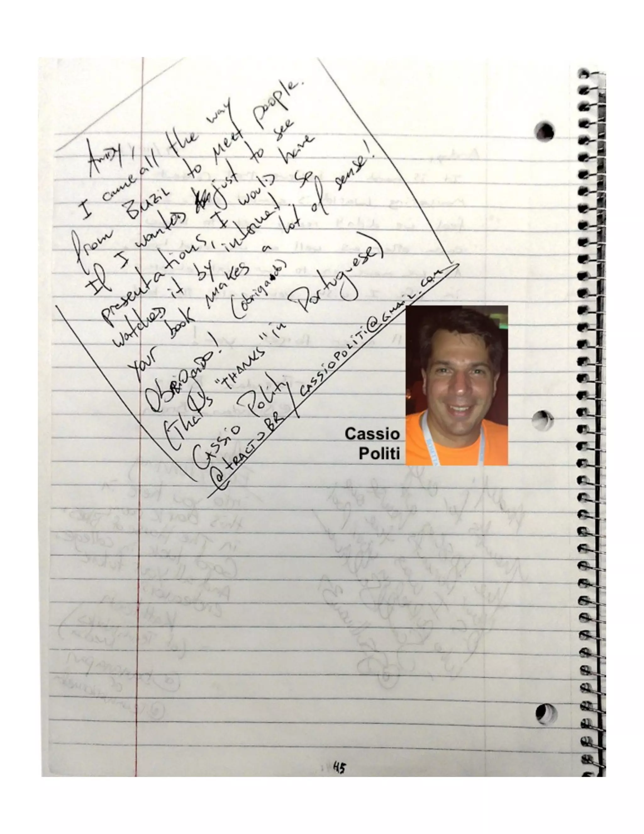 How to Meet Everybody at an Event, My CMW Yearbook by Andy Crestodina