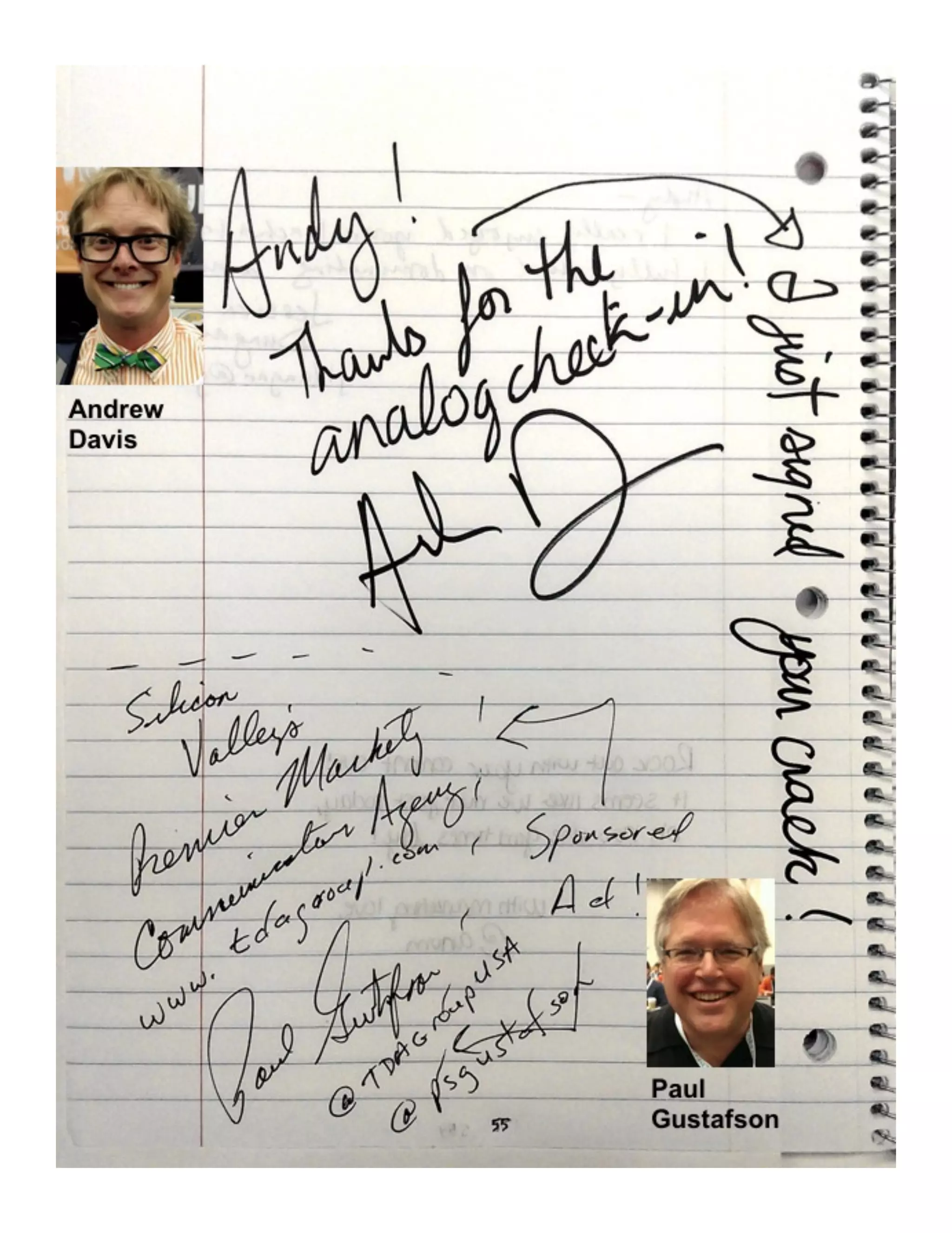 How to Meet Everybody at an Event, My CMW Yearbook by Andy Crestodina