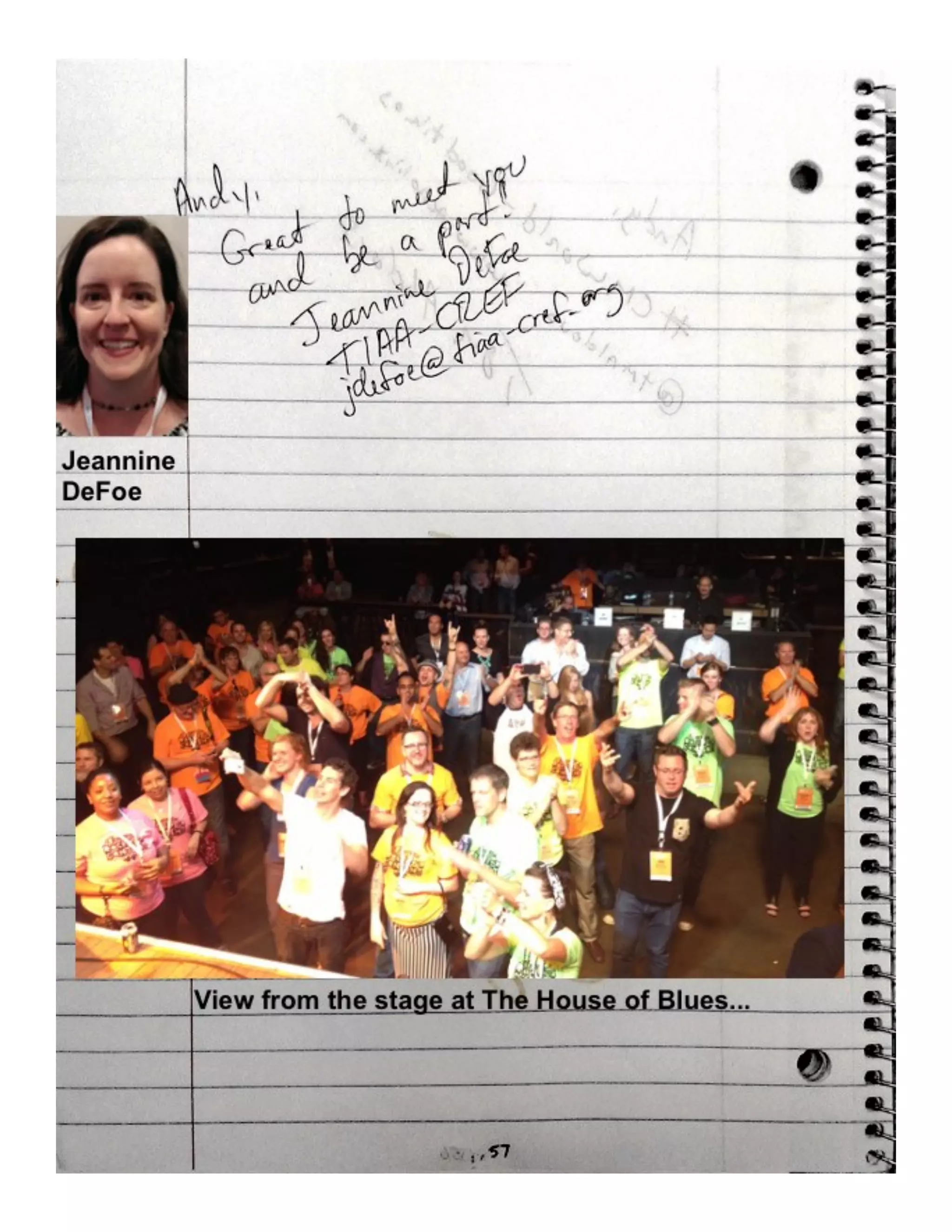 How to Meet Everybody at an Event, My CMW Yearbook by Andy Crestodina