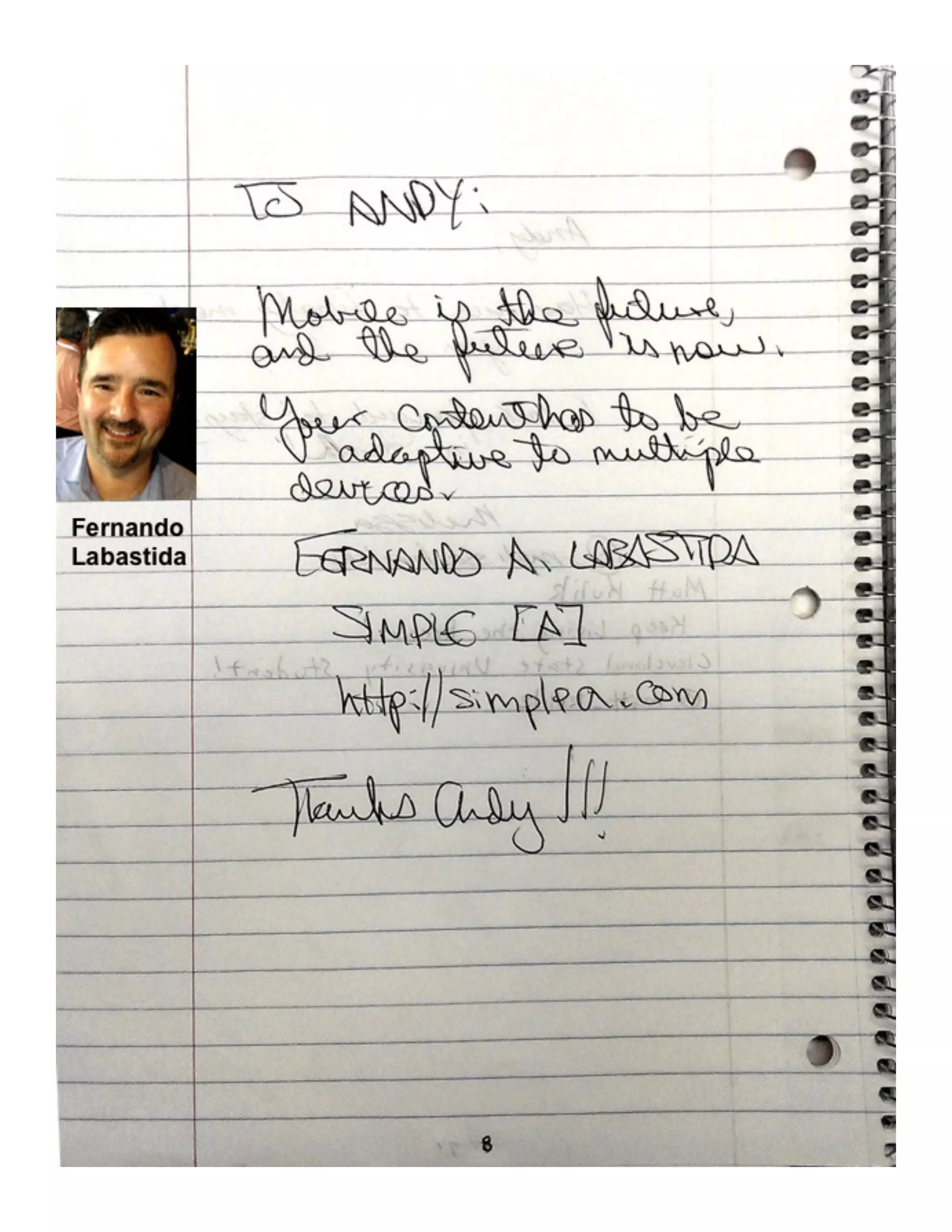 How to Meet Everybody at an Event, My CMW Yearbook by Andy Crestodina
