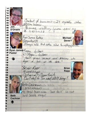 How to Meet Everybody at an Event, My CMW Yearbook by Andy Crestodina