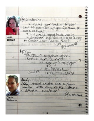 How to Meet Everybody at an Event, My CMW Yearbook by Andy Crestodina