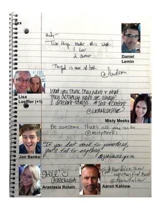How to Meet Everybody at an Event, My CMW Yearbook by Andy Crestodina