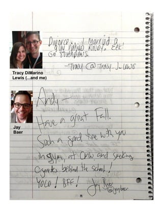 How to Meet Everybody at an Event, My CMW Yearbook by Andy Crestodina