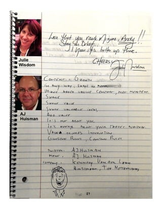 How to Meet Everybody at an Event, My CMW Yearbook by Andy Crestodina