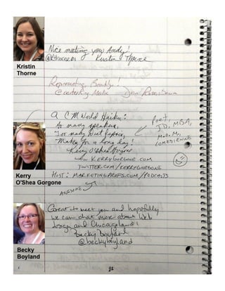 How to Meet Everybody at an Event, My CMW Yearbook by Andy Crestodina