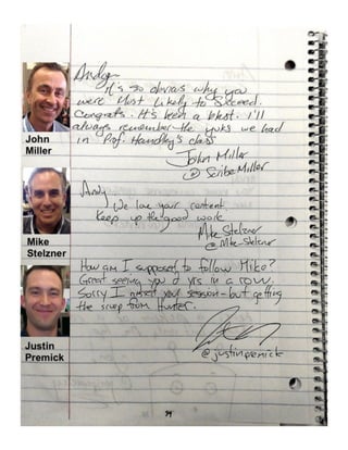 How to Meet Everybody at an Event, My CMW Yearbook by Andy Crestodina