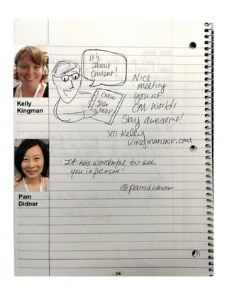 How to Meet Everybody at an Event, My CMW Yearbook by Andy Crestodina
