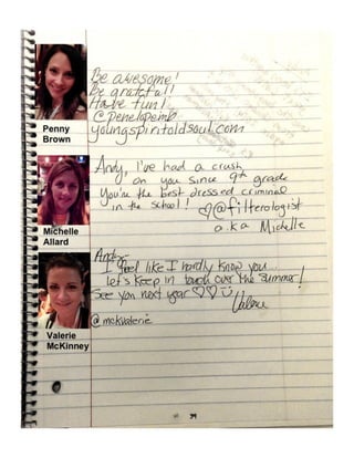 How to Meet Everybody at an Event, My CMW Yearbook by Andy Crestodina