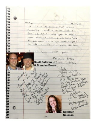 How to Meet Everybody at an Event, My CMW Yearbook by Andy Crestodina