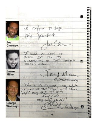 How to Meet Everybody at an Event, My CMW Yearbook by Andy Crestodina