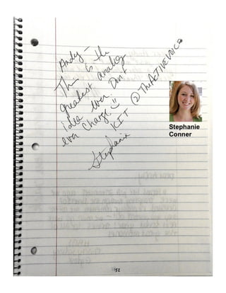 How to Meet Everybody at an Event, My CMW Yearbook by Andy Crestodina