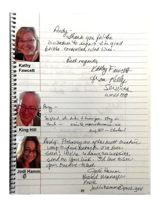 How to Meet Everybody at an Event, My CMW Yearbook by Andy Crestodina