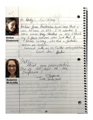 How to Meet Everybody at an Event, My CMW Yearbook by Andy Crestodina