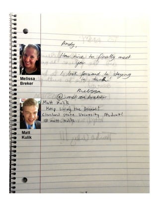 How to Meet Everybody at an Event, My CMW Yearbook by Andy Crestodina