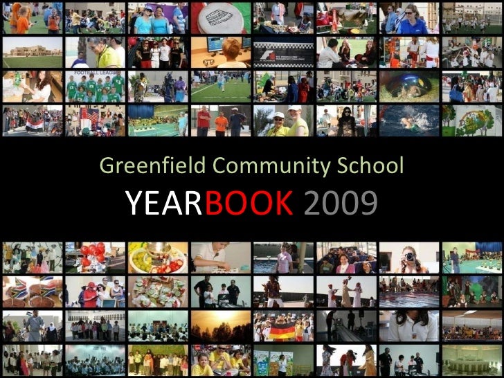 Greenfield Community School Yearbook 09