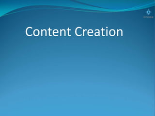 Content Creation

 