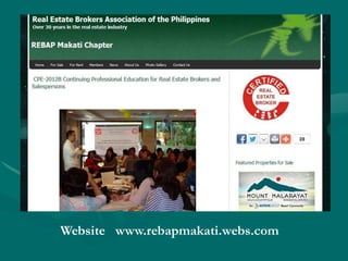 Website www.rebapmakati.webs.com
 