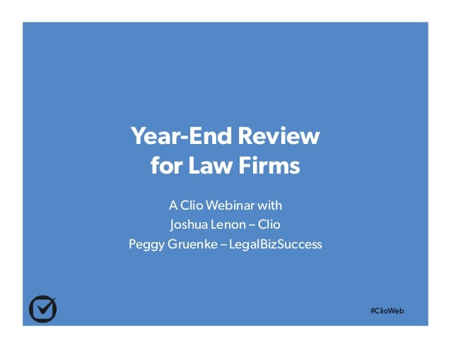 year end review for law firms year end review