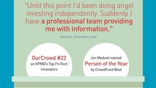OurCrowd 2014 Year in Review