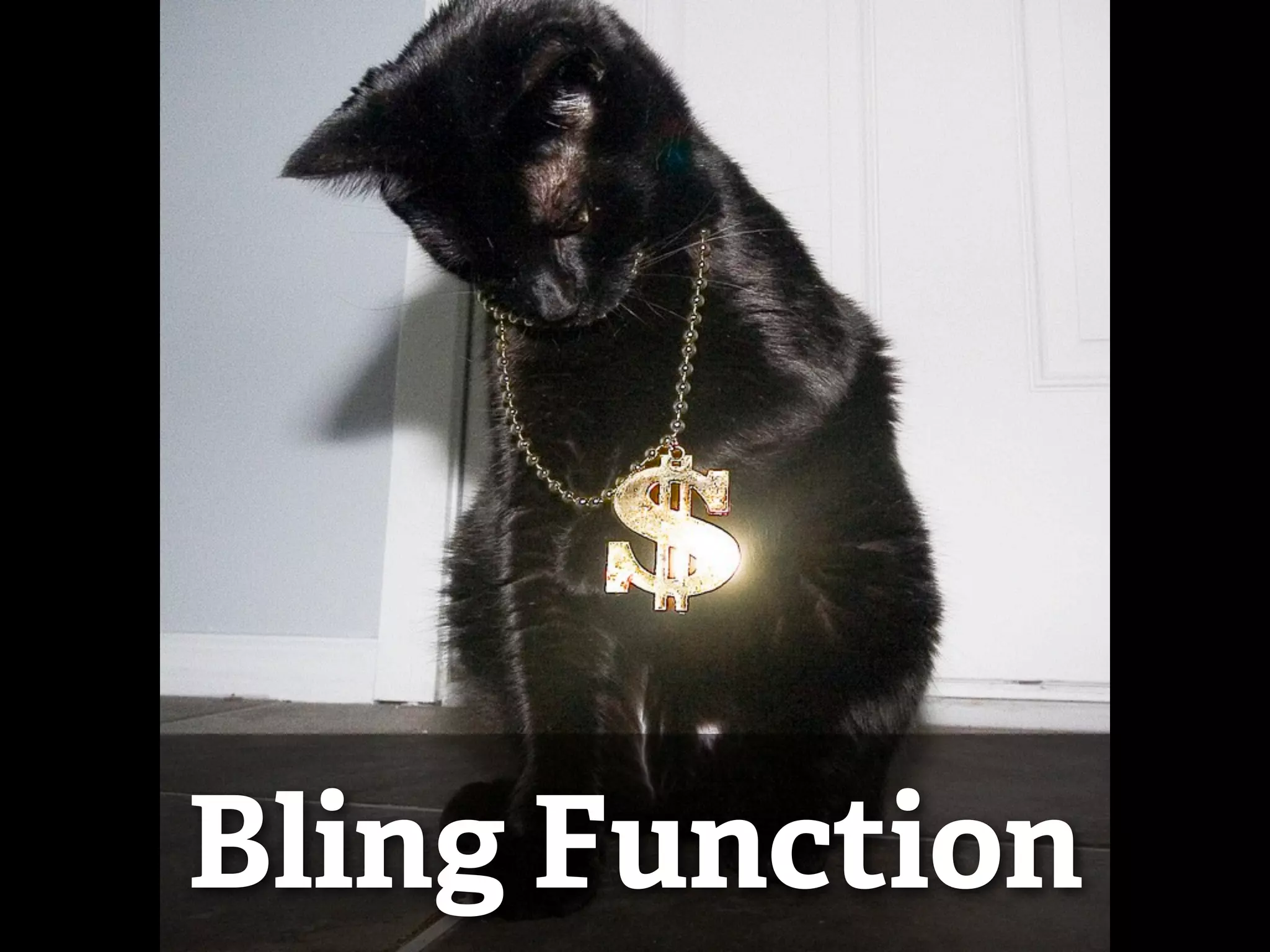 Bling Function
 