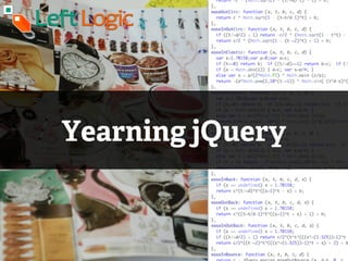 Yearning jQuery
 