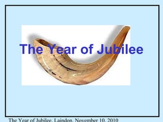 The Year of Jubilee
 