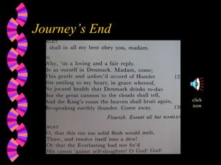 Journey’s End click icon 