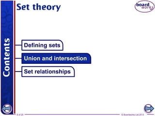 © Boardworks Ltd 20136 of 20
 