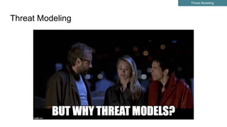 Threat Modeling
Threat Modeling
 