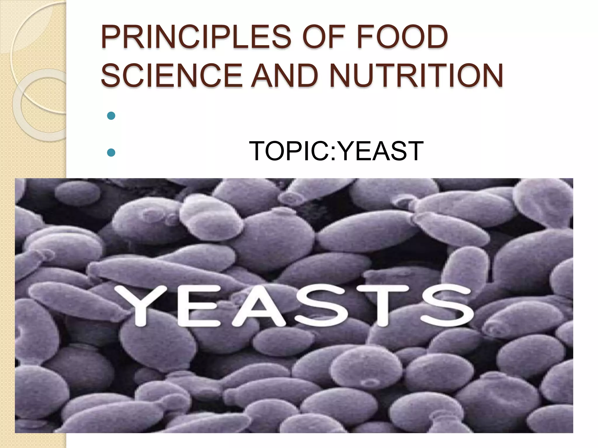 Yeast | PPTX