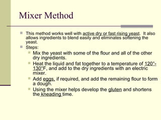 Yeast breads ppt