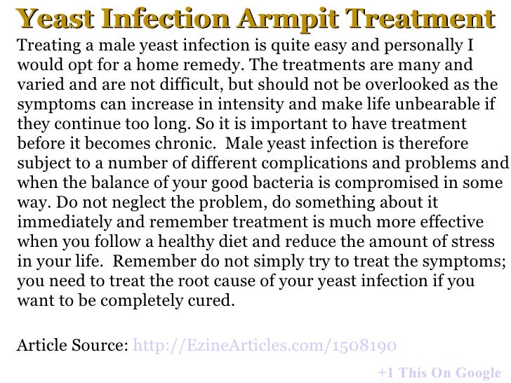 Yeast Infection Armpit