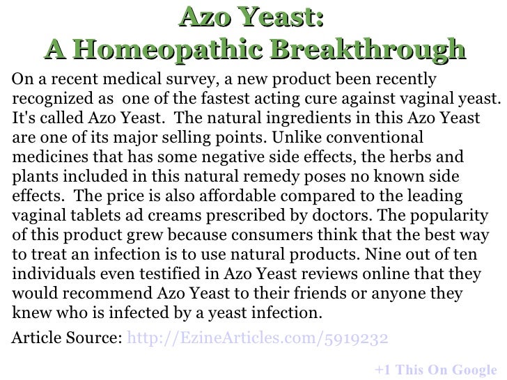 Yeast Infection Symptoms On Legs S Effects Side For Azo