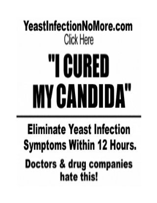 Yeast infection cure at home