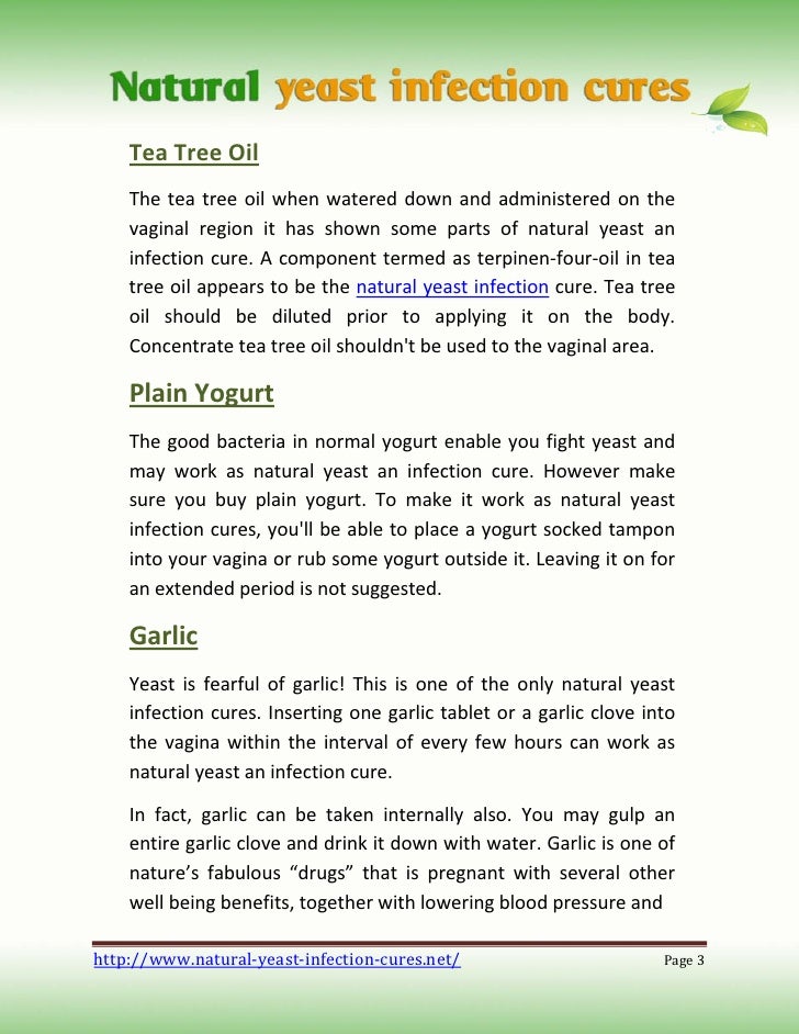 Natural Cure For Yeast Infection Tea Tree Oil Natural Cure For Yeast Infection Tea Tree Oil