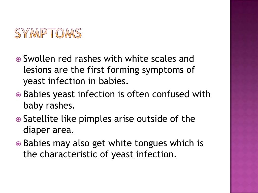Yeast infection in babies