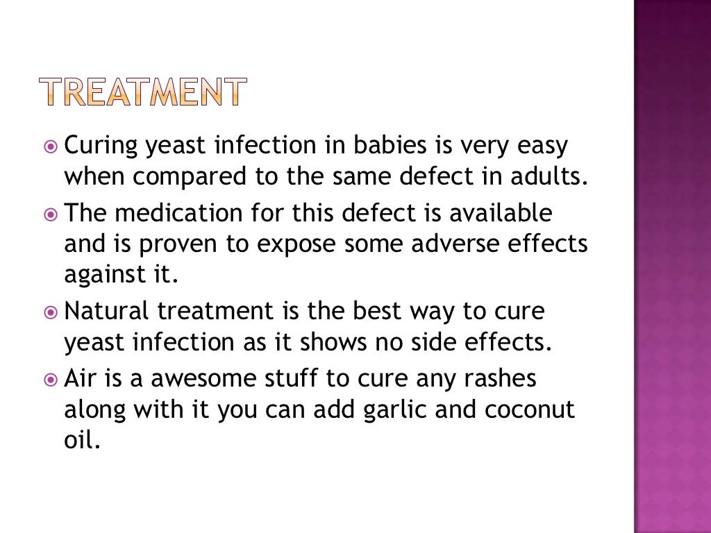 Yeast infection in babies