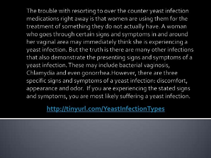 Yeast infection types