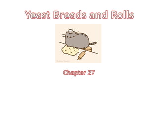 Chapter 27 Yeast Breads and Rolls 