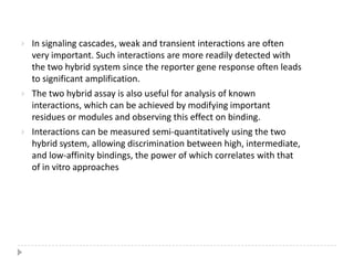But because the majority of proteins interact with other proteins for proper function, they should be studied in the context of their interacting partners to fully understand their function. 