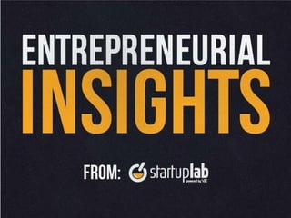 Entrepreneurial Insights 