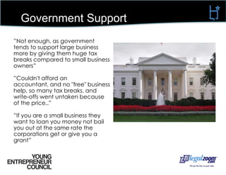 Employment”I feel isolated and there are few meet and greet or networking venues available.””It is hit or miss. My family and long time friends do not understands the demands of owning your own business. Other business owners are so busy with their businesses I don't get to exchange ideas with them as much as I would like to.””I work part-time and run my own business as a clinical licensed massage therapist. Support system is all about networking and that is always a continued adventure”