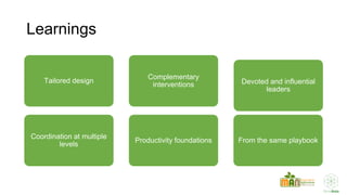 Making Vegetable Markets Work