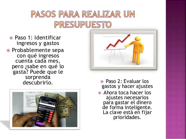 presupuesto personal