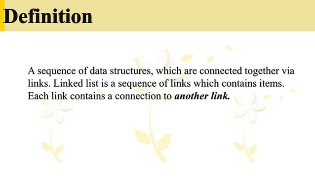 Double Linked List (Algorithm) | PPT