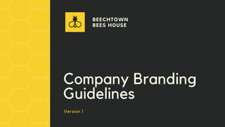 B C TOWN
B S OUS
ompany Branding
uidelines
ersion 1
 