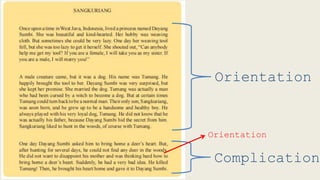 Narrative Text Structure and Features for Junior High School Students | PPT