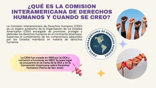 la comision interamericana de los derechos humanos y corte de los ...
