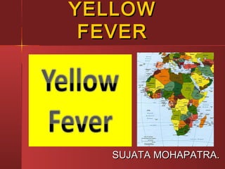 YELLOWYELLOW
FEVERFEVER
SUJATA MOHAPATRA.SUJATA MOHAPATRA.
 